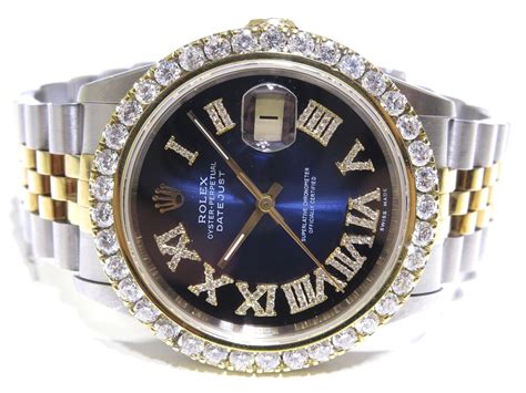 diamond rolex watch mens|rolex diamond datejust 36mm men's.